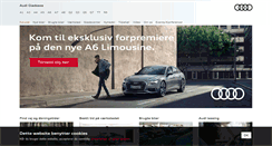 Desktop Screenshot of gladsaxe.audi.dk