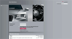 Desktop Screenshot of e-auction.audi.com