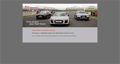 Desktop Screenshot of events.audi.co.nz