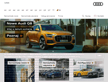 Tablet Screenshot of lellek.audi.pl
